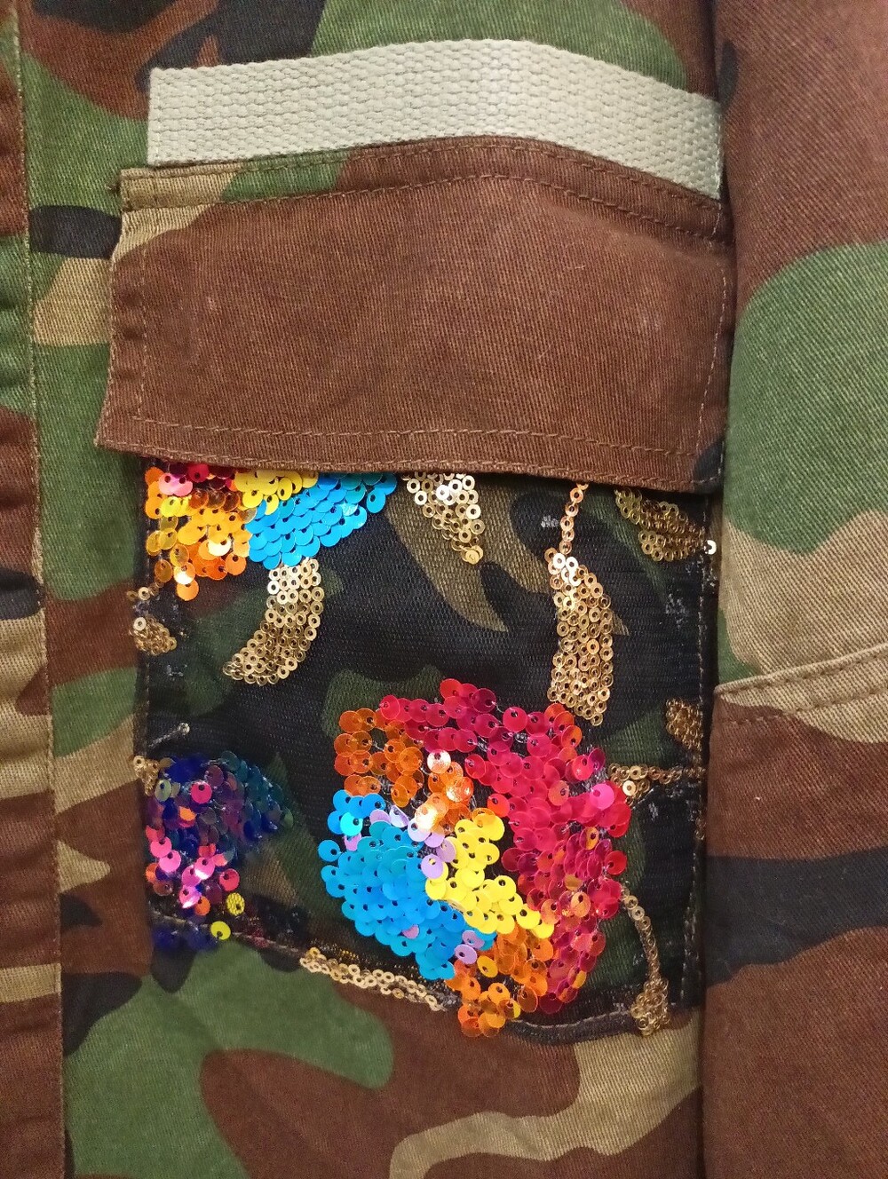 Vervet Camo Burnout Mesh Floral NWT Size Small Beautiful Statement Jacket - Picture 2 of 5